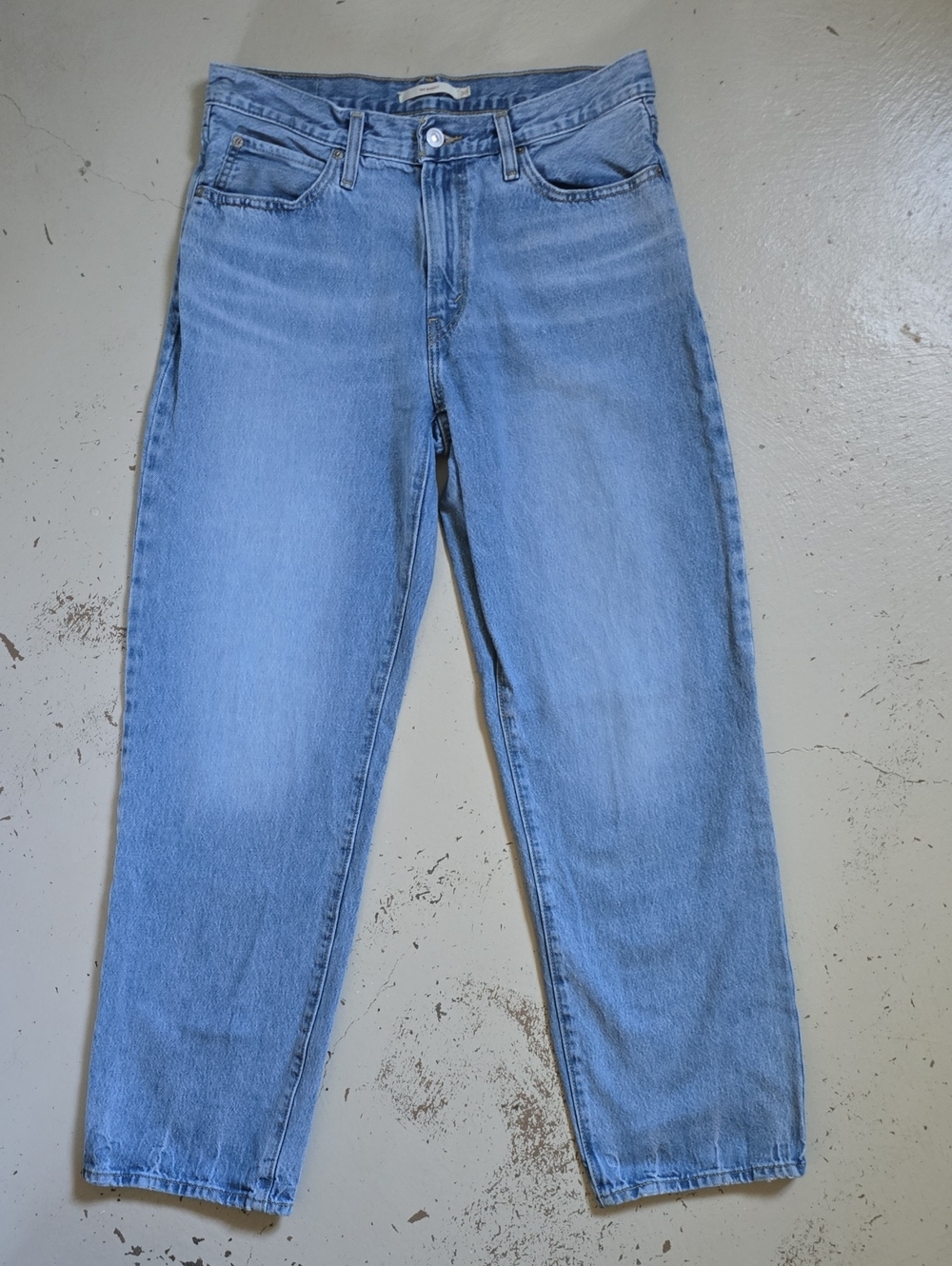 Levi's 94 Baggy Jeans Women's Size 30 Light Blue Wash